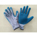 Polyester Shell Latex Coated Safety Work Glove (L1101)